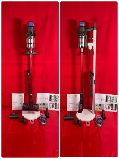 ダイソン⑯SV14V11fluffy 純正スタンド　２ヘッドから選択　備品パイプ ダイソン⑧SV14V11fluffy 美品純正スタンド 2タイプヘッドから選択式