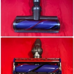 ダイソン⑧SV14V11fluffy 美品純正スタンド　２タイプヘッドから選択式　純正美品パイプ　補強型トリガー装着　フルパーツの画像