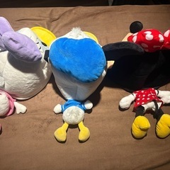 ディズニー　ミニー　ドナルド　デイジー　ファンキャップ3つセットの画像