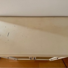 【受渡先決定済
 】ガラス扉キャビネット(ホワイト)の画像