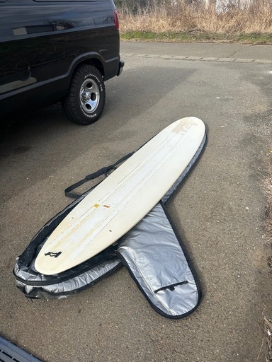 BIC surfboard ビックサーフボードロング9フィート (G.O.D) 湘南台の