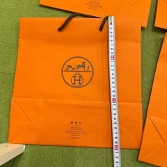 エルメス　ショップ袋　4枚セットの画像