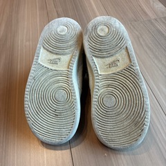 kids用　NIKE ハイカットスニーカー ホワイトの画像