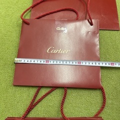 カルティエ　ショップ袋　4枚セットの画像