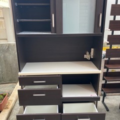 ★食器棚✨収納多数‼️配送🉑の画像