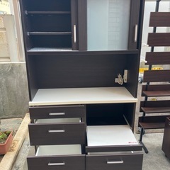 ★食器棚✨収納多数‼️配送🉑の画像