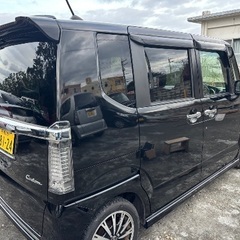 N-BOXカスタムワゴン Gターボ Lパッケージ 2015年モデル 10.1インチ フリップフルセグ搭載の画像