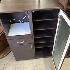 I 2512-564 ニトリ　レンジボード　コパンT80MRB 中古美品の画像