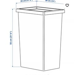 FILUR フィルール ふた付き容器, 42Lの画像
