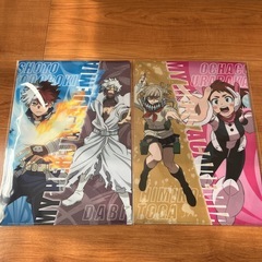 僕のヒーローアカデミア　クリアファイル　　の画像
