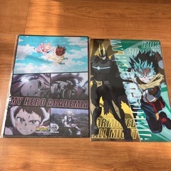 僕のヒーローアカデミア　クリアファイル　　の画像
