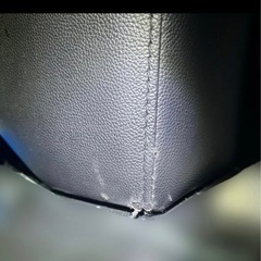 ✨ニトリ✨ 2人掛け本革ソファ🛋(ルーチェ2LT KD BK)の画像