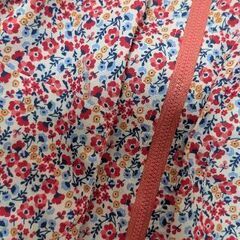 子供花柄ウィンドブレーカー 110の画像