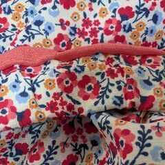 子供花柄ウィンドブレーカー 110の画像