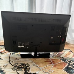 2019年製シャープAQUOS液晶テレビ 動作品リモコン等セットの画像