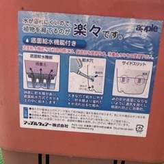 プランター　2個の画像