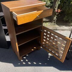 リサイクルショップどりーむ天保山店　No5423 棚　シェルフ　用途色々🎵の画像