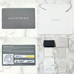 【極美品】ANTEPRIMA アンテプリマ ワイヤーバッグ ラウンド 縦型 シルバー 付属品完備の画像