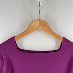 MAJESTIC LEGON マジェスティックレゴン 半袖ニット コットン ピンク レディース M【古着】【中古】の画像