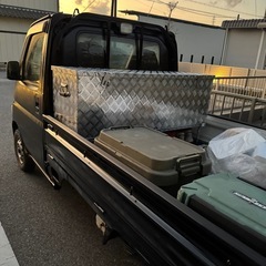 軽トラMT
車体　アルミボックス付  の画像