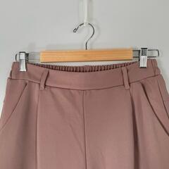 ONEARTH ONEARTH ワイドパンツ ポリエステル ピンク レディース 65244 LL【古着】【中古】の画像