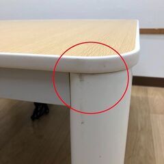 stp-3672　こたつ　ホワイト　スクエア　70×70　正方形　座卓　白　天板リバーシブル　手元スイッチ付　出力調整可　リビングこたつ　ローテーブル　コタツ　炬燵　暖房器具　2018年製　ジュリバS　ニトリの画像