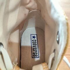 コンバース　23.5cm 保管品　シミありの画像