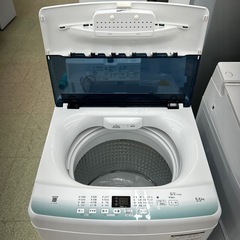 リユースのサカイ東金店 Haier 洗濯機 22年製 5.5kg TJ16819の画像