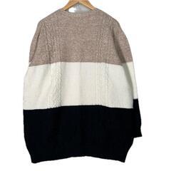 Crossy クロッシー 長袖ニット ポリエステル/アクリル レディース LL【古着】【中古】の画像