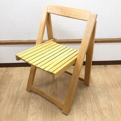 stp-3675　折りたたみデスクセット　ナチュラル　木製　デスク　チェア　テーブル　フォールディング　コンパクト　机　椅子の画像