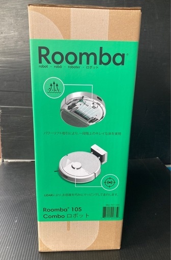 1/3限定お年玉価格【新品未開封】Roomba 105 Combo ルンバ アイロボット