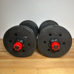 丸型ダンベル 可変式 ★2個セット の画像