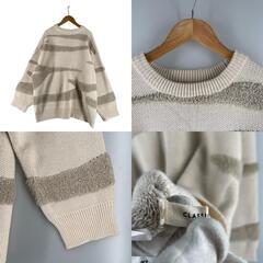 CLASSICAL ELF CLASSICAL ELF その他 長袖ニット アクリル ブラウン レディース L【古着】【中古】の画像