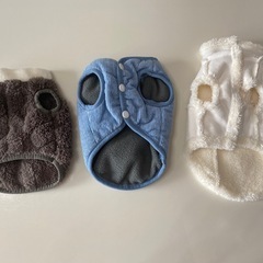 試着のみ　美品　3点セット　小型犬　パピー　お洋服　冬服　あったかの画像