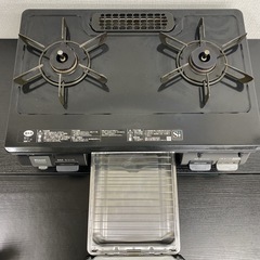 【ご来店限定】＊ リンナイ  LPガス ガスコンロ　2019年製＊1222-13の画像