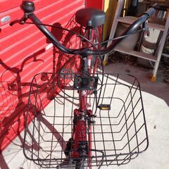 24インチ折りたたみ自転車　鍵2個付き　中古美品の画像