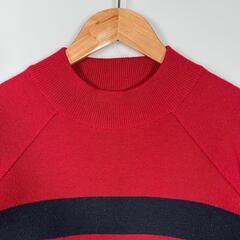 le coeur blanc ルクールブラン 長袖ニット アクリル/ナイロン レディース 38【古着】【中古】の画像