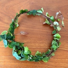 クリスマスリース プレゼント 生花 ドライに　12月22日作成　直径15cm程度 の画像