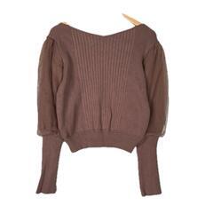 Lip service リップサービス 長袖ニット レーヨン/ナイロン レディース F【古着】【中古】の画像