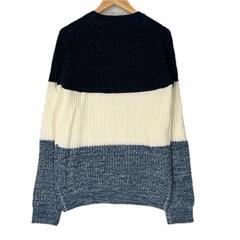 AZUL by moussy アズールバイマウジー 長袖ニット アクリル メンズ S【古着】【中古】の画像