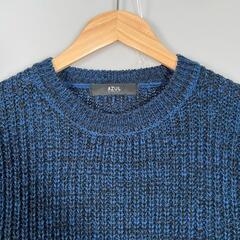 AZUL by moussy アズールバイマウジー 長袖ニット アクリル メンズ S【古着】【中古】の画像