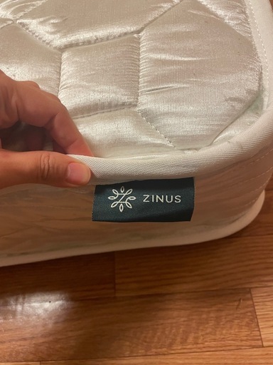 ZINUS 中古セミダブルマットレス ZINUS セミダブル マットレス ポリエステル (バン) 高塚の寝具