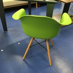 ★リユースのサカイ横浜南店★YM1730  一人掛けチェア グリーン W62×D60×H81 クリーニング済みの画像