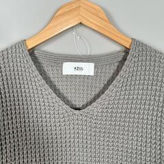 AZUL by moussy アズールバイマウジー 長袖ニット アクリル レディース S【古着】【中古】の画像