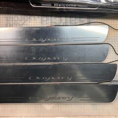 オデッセイ　スカッフプレート　LEDイルミネーションの画像