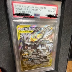 ピカチュウ&ゼクロム　PSA10