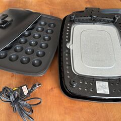 【2021年製】アイリスオーヤマ・ホットプレート（全部揃い）の画像