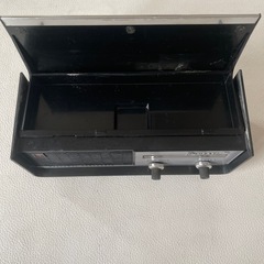 National PANASONIC ナショナル Panapet7 パナペット7 R-80 トランジスタ ラジオ 小物入れ付き 当時物 ジャンク品  の画像