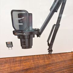 新品未開封 COMICA EJoy Uni USBカーディオイドコンデンサー マイクの画像