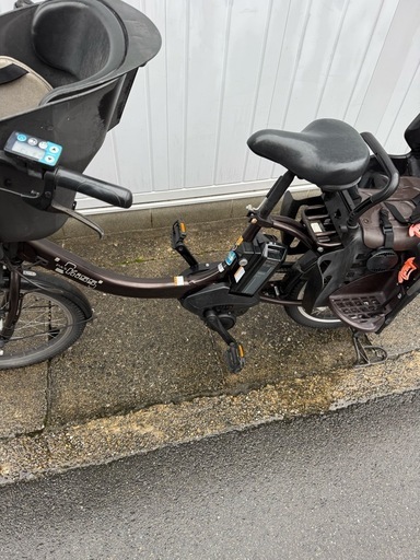 YAMAHA PAS Kiss mini PA20KXL 電動アシスト自転車 20インチ 前後チャイルドシート付 ヤマハ 現状渡【直接引取可能】